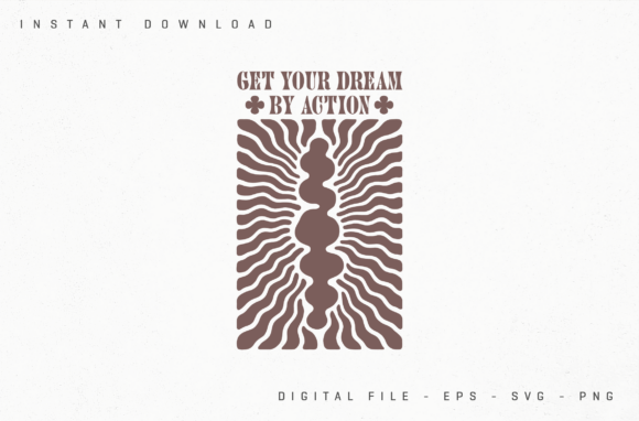 Download Get Your Dream by Action Wavy Retro Typo - Typo Collection