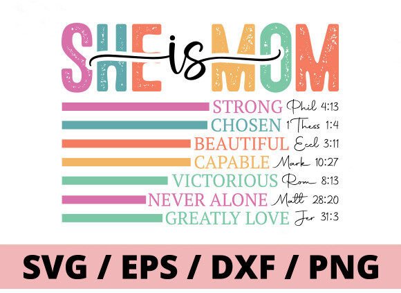 Download She is Mom Svg, Christian Mom Svg Png - Christian mom Collection