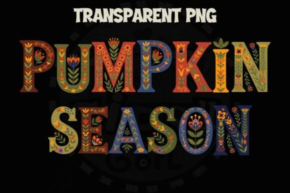Download Pumpkin Season Typo Art - Typo Collection