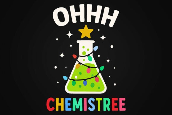 Download Funny Christmas Chemistree Science PNG - Science png Collection
