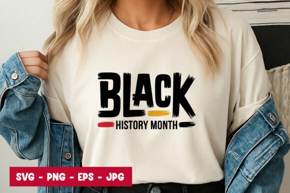 Download Black History Month Bold Block Typo - Typo Collection