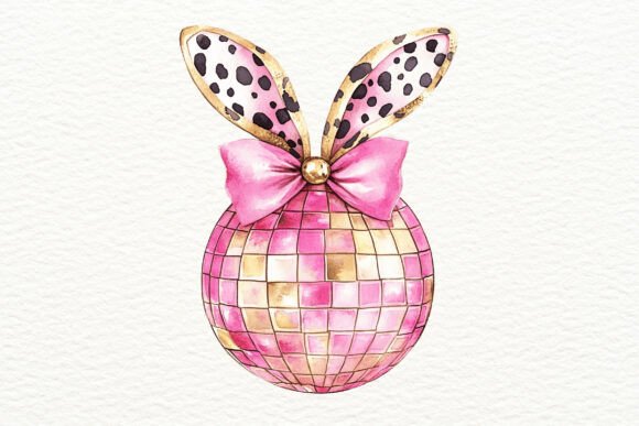 Download 16 PNG Pink Disco Bunny Egg Clipart - Premium Resources