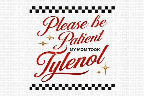 Download Please Be Patient Typo Funny PNG - Typo Collection