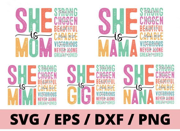 Download She is Mom Svg Bundle, Christian Mom Svg - Christian mom Collection